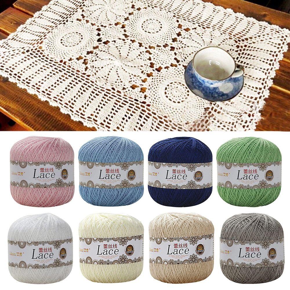 Cotton Embroidery Thread Skeins - خيوط دانتيل قطنية ناعمة ، خيوط