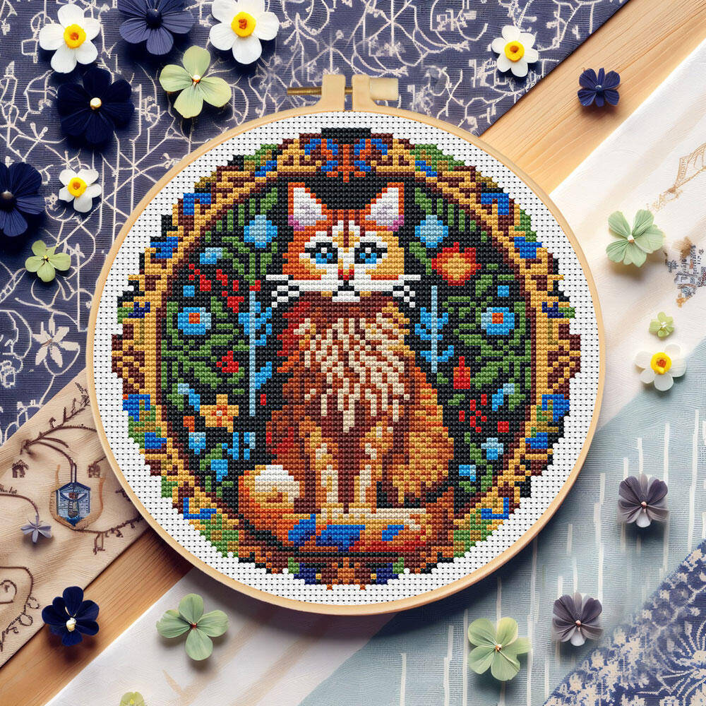 Cotton Embroidery Thread Skeins - لتقوم بها بنفسك عبر غرزة القط