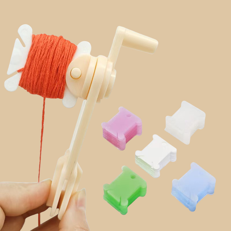 Cotton Embroidery Thread Skeins - مجموعة واحدة من بكرات خيوط التطريز،
