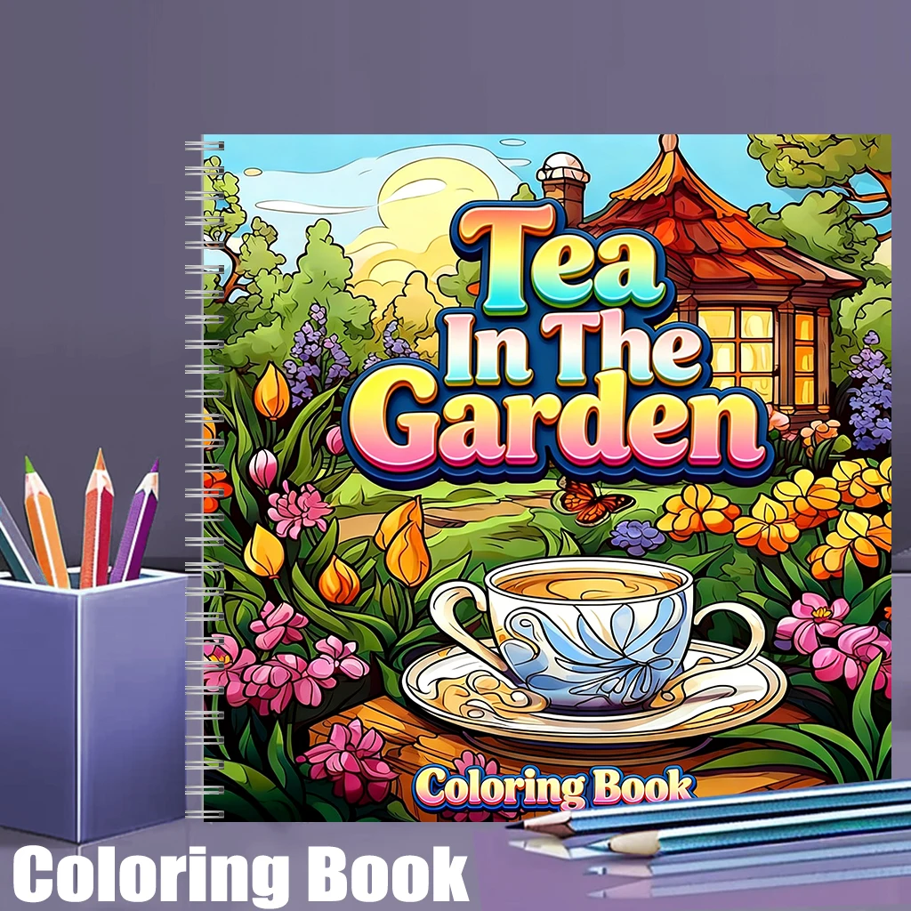 Painting Supplies - كتاب تلوين 