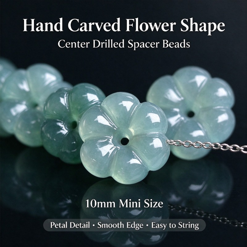 10 قطع من خرز الأحجار الكريمة  - مراجعة Beading وسعره