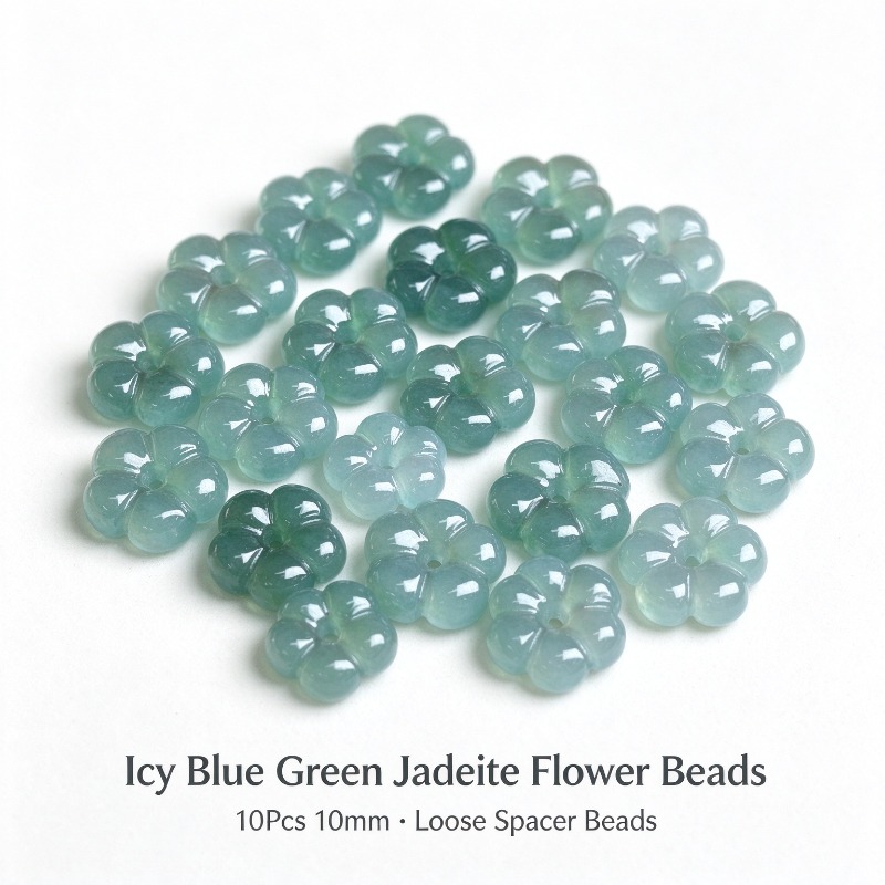 10 قطع من خرز الأحجار الكريمة  - مراجعة Beading وسعره