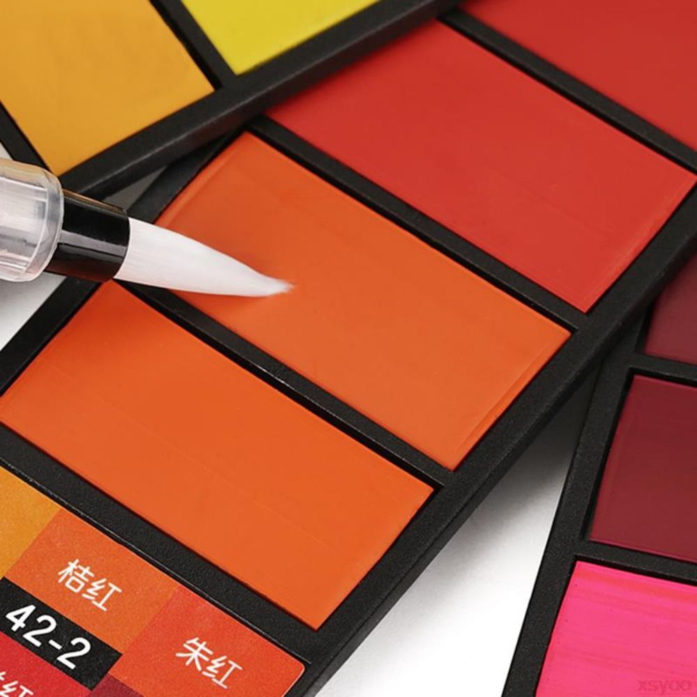 مجموعة ألوان مائية قابلة للطي، - مراجعة Watercolor Paint Set Solid Pigment وسعره