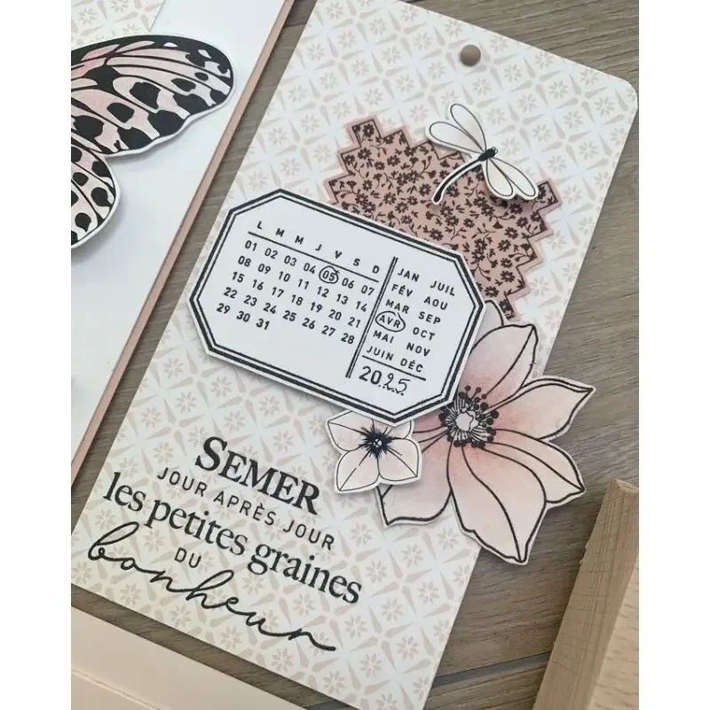 الفرنسية شفافة واضحة سيليكون ت - مراجعة Clear Silicone Stamps For Card Making وسعره