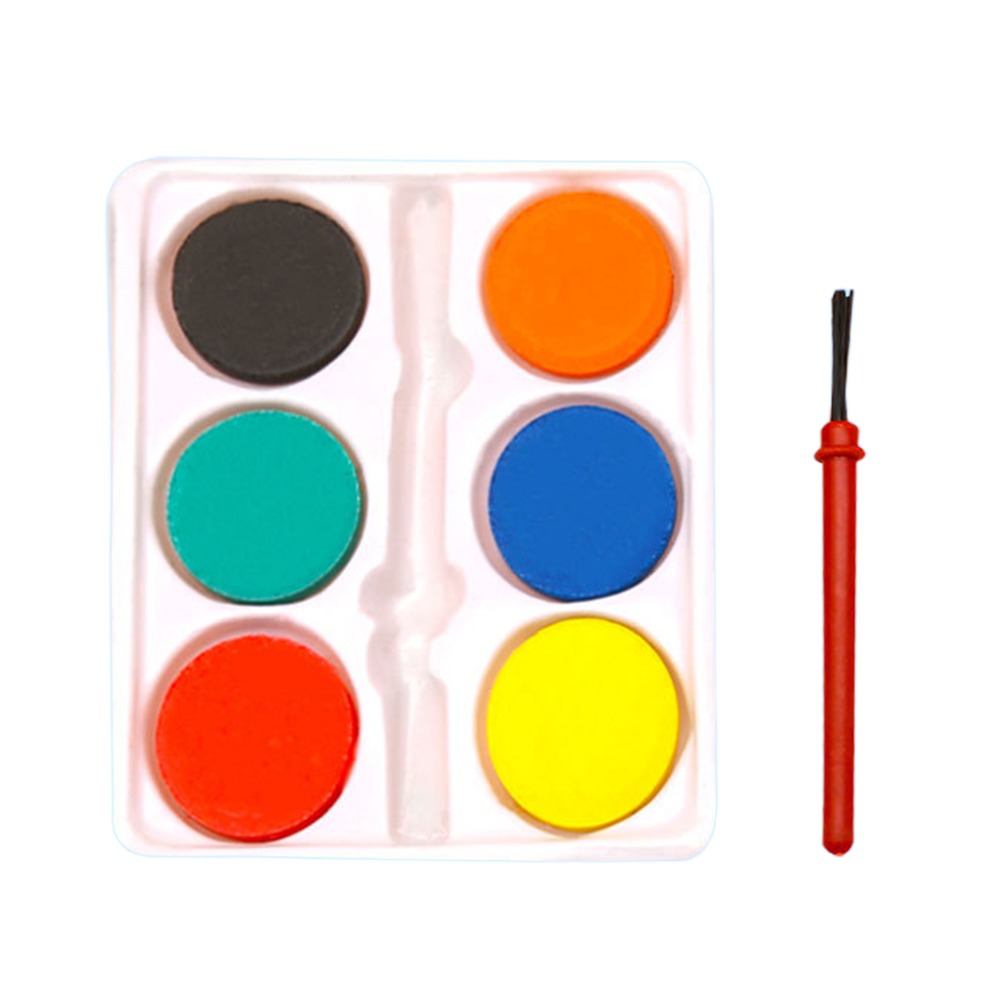 مجموعة ألوان مائية محمولة مع ف - مراجعة Watercolor Paint Set Solid Pigment وسعره