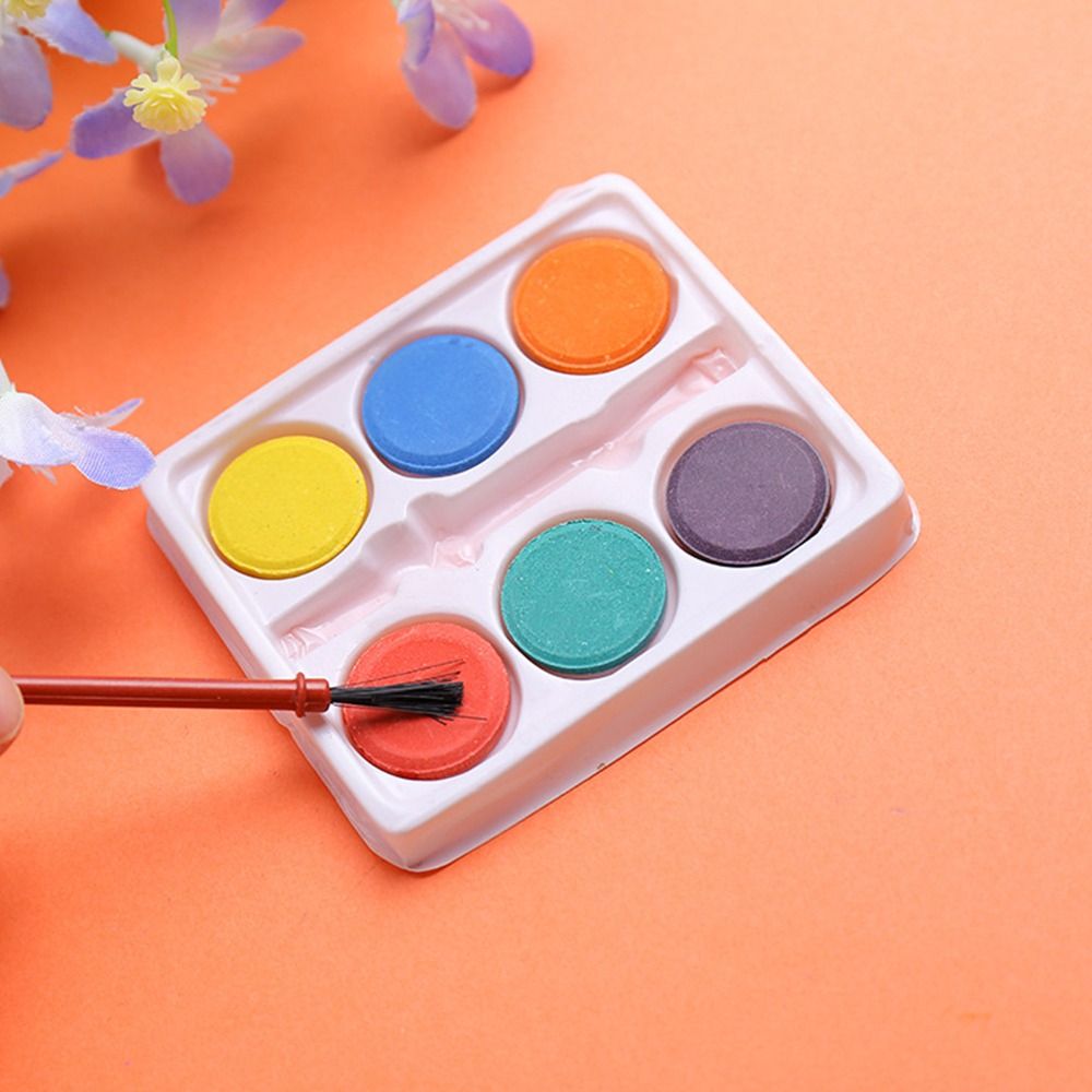 مجموعة ألوان مائية محمولة مع ف - مراجعة Watercolor Paint Set Solid Pigment وسعره