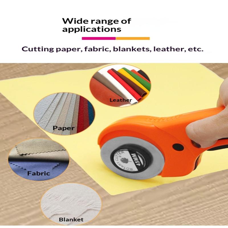 5/10 قطع من أدوات القطع الدوار - مراجعة Rotary Cutter For Fabric 45Mm وسعره