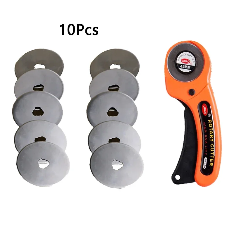 45 مللي متر مجموعة القاطع الدو - مراجعة Rotary Cutter For Fabric 45Mm وسعره